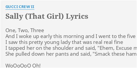 sally that girl lyrics.